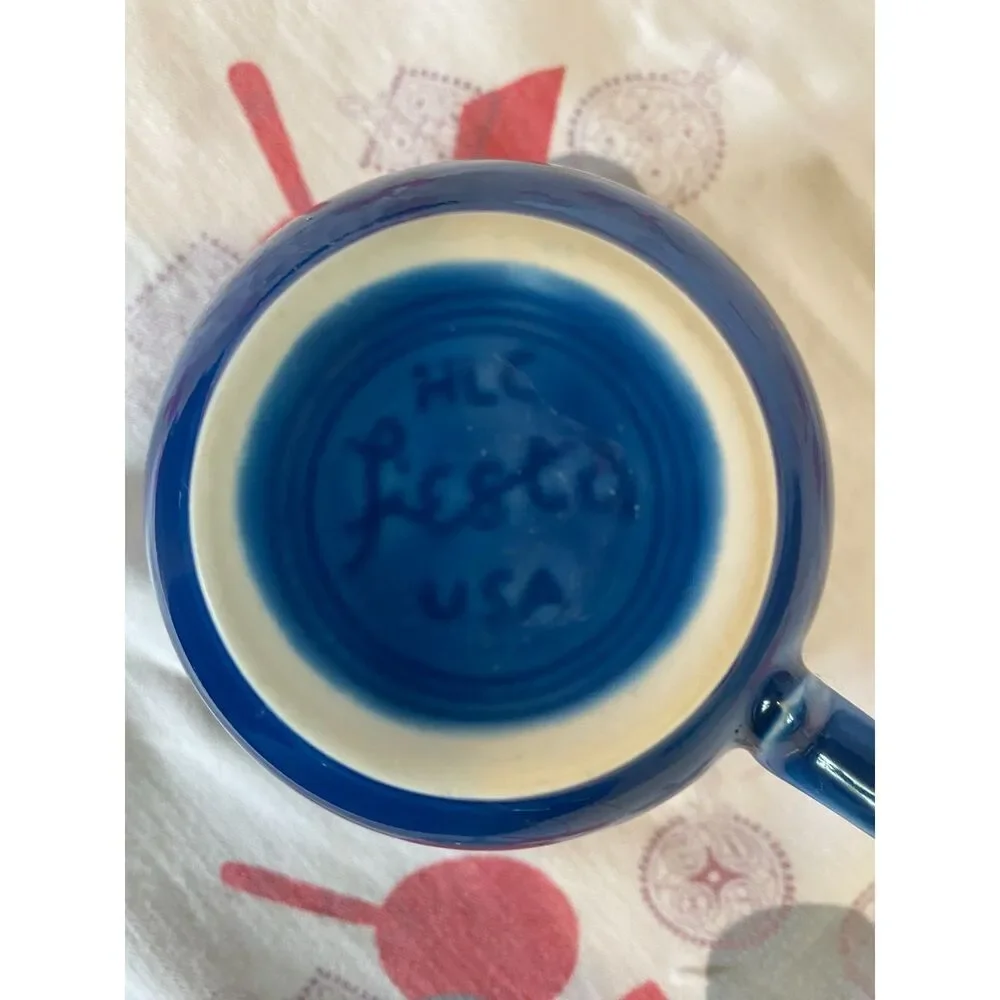 Fiestaware Lapis Classic 7 ¾ oz Tea Cup